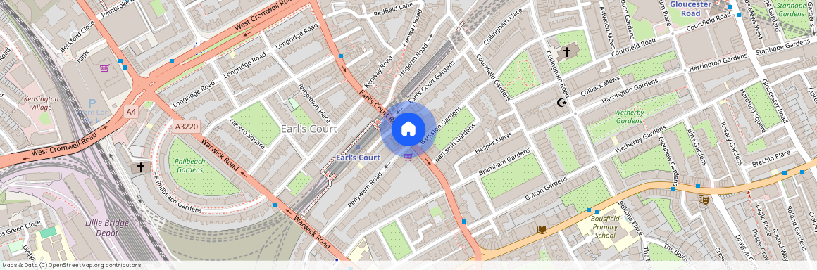 Earls Court Road, London, SW5 9AN, UK