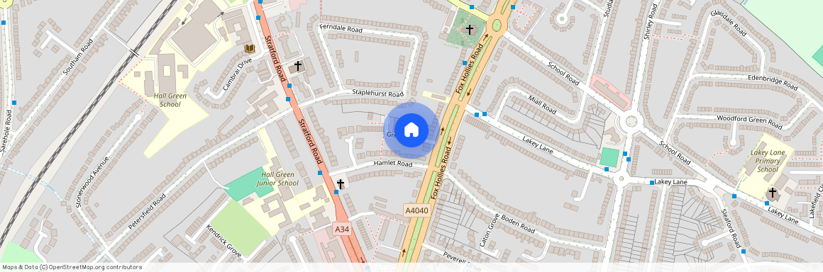 Green Court, Hall Green, B28