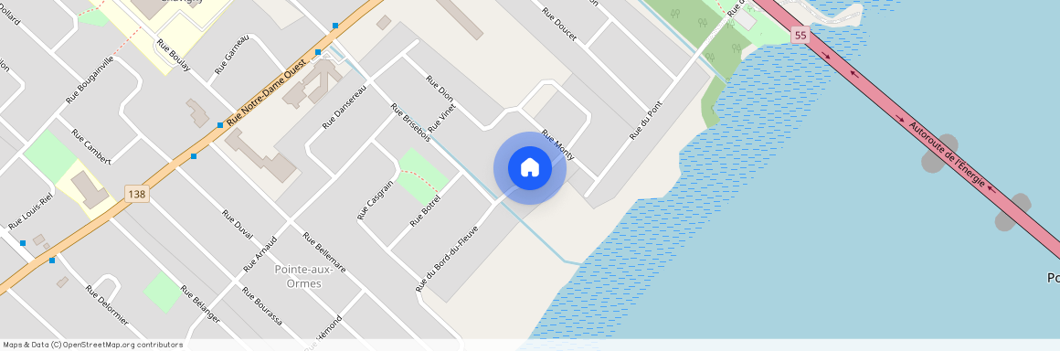 Rue du Bord du Fleuve, Trois-Rivières QC G9B 1Y8, Quebec