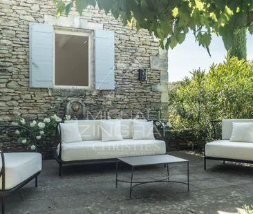 Gordes - Superbe maison en pierres proche du village - Photo 3