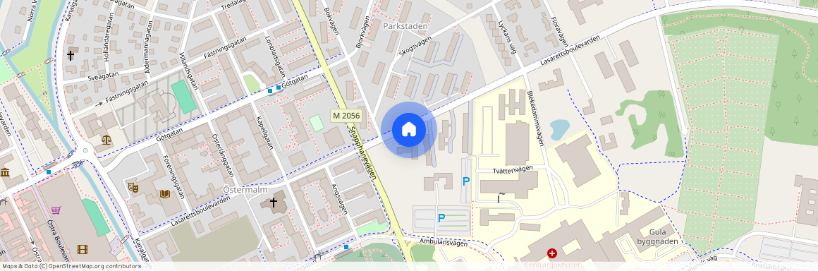 Kristianstad, Skåne, Lasarettsboulevarden 16