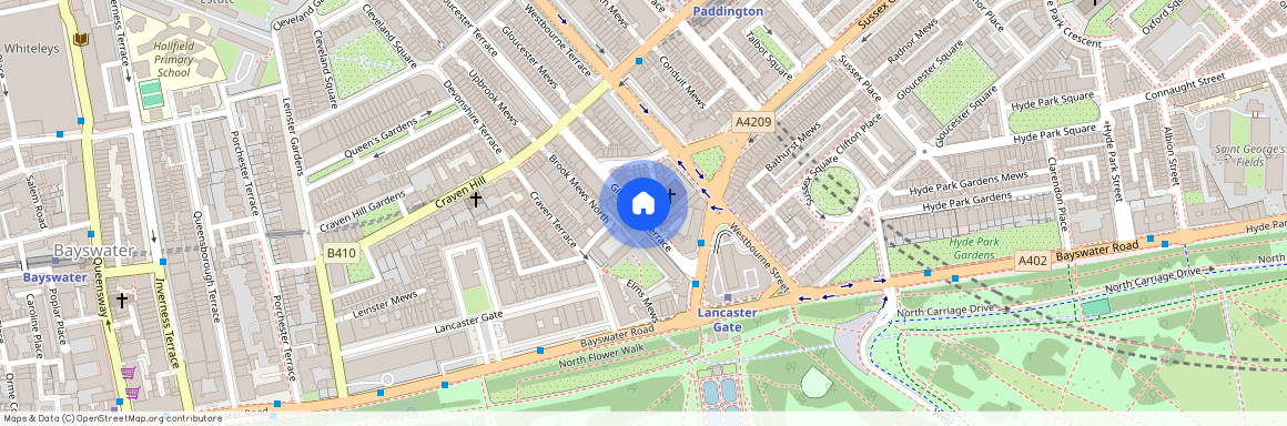 Gloucester Terrace Hyde Park W2