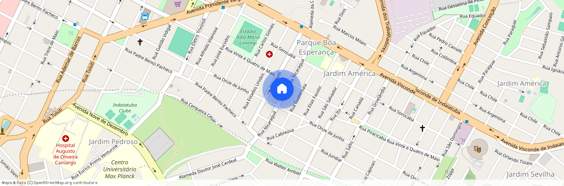 Rua Nicaragua, 229, Indaiatuba, Indaiatuba - SP, 13339-250, Brazil