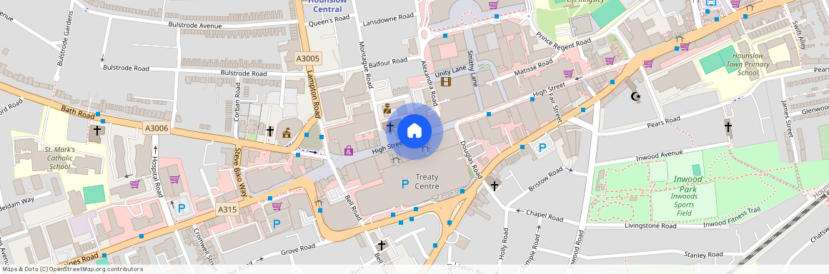 Trinity Square, Hounslow, TW3