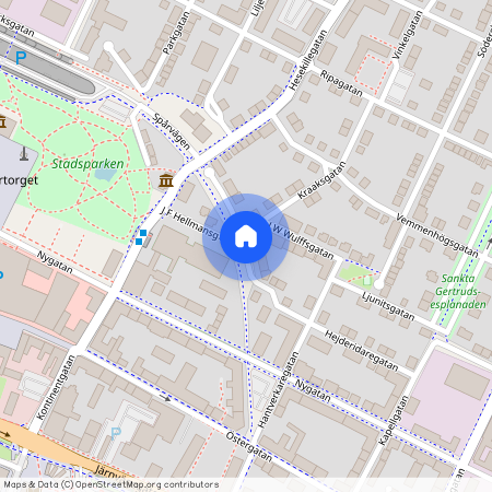 Hyredammsgatan, Trelleborg