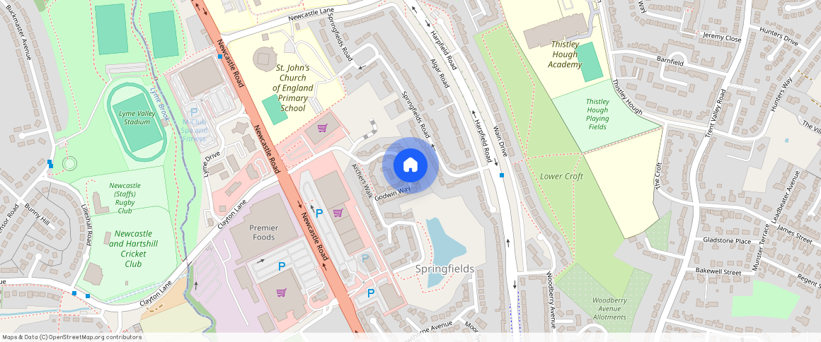 Godwin Way, Stoke-On-Trent, ST4