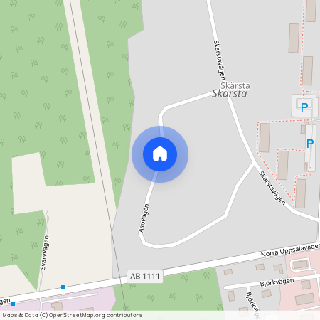 Aspvägen, Hallstavik