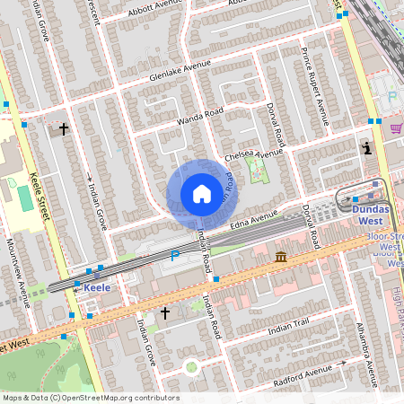 544 Indian Road Unit# Lower, Toronto