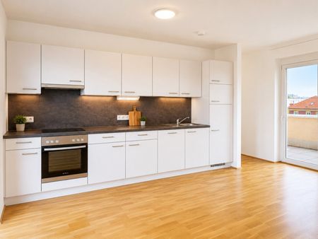 EINMALIGE Penthousewohnung mit 3 Zimmern, 50m2 Dachterrasse und Tiefgarage - Photo 2