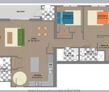 For Lease - 1370 ARGYLE Unit# 210, Windsor, Ontario - Photo 1
