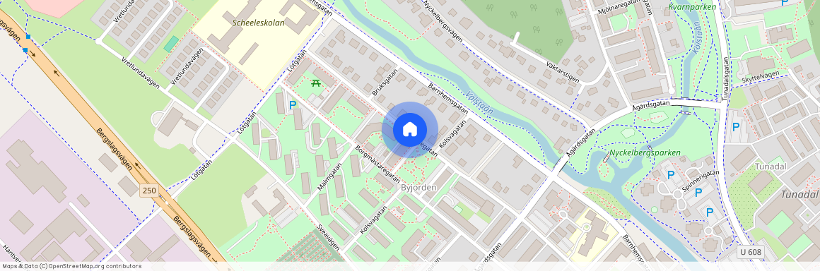 Scheelegatan, Köping