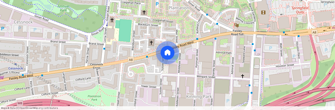 Middlesex Gardens, Kinning Park, Glasgow, G41