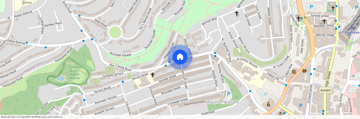 Terrace Road, Mount Pleasant, Swansea