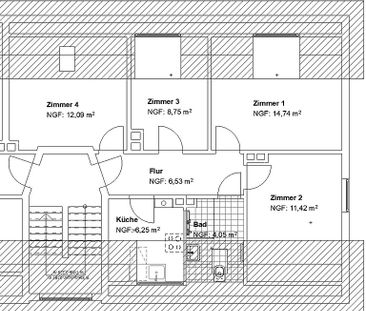 Moderne 4 ZKB im Eichwald! - Foto 1