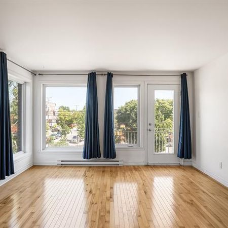 Magnifique et lumineux 4 ½ à louer - Métro Saint-Michel - Photo 4