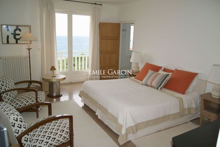 Maison à louer à Saint Jean de Luz, quartier Sainte Barbe avec piscine, tennis et vue océan. - Photo 5