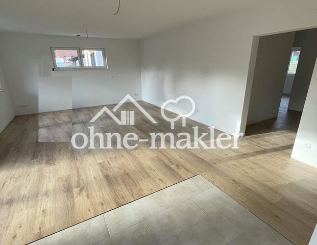 Neubau 2024 Wiesenbach: Helle 3-Zimmer Wohnung im Erdgeschoss (Barrierefrei) - Foto 1