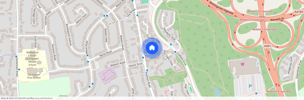 Evesham Road, Redditch