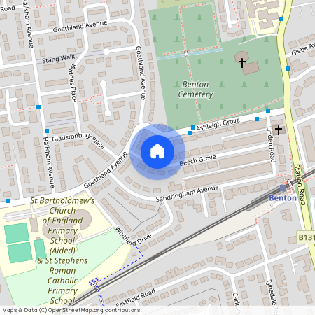 Beech Grove, Longbenton, Newcastle upon Tyne, Tyne and Wear, NE12