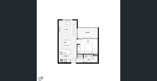 MODERN ONE BEDROOM APARTMENT. - Photo 1