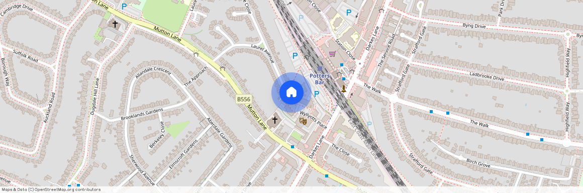 Wyllyotts Close, Potters Bar