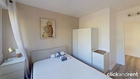 Chambre meublée de 11m² en colocation – Évry-Courcouronnes (91000) - Photo 3