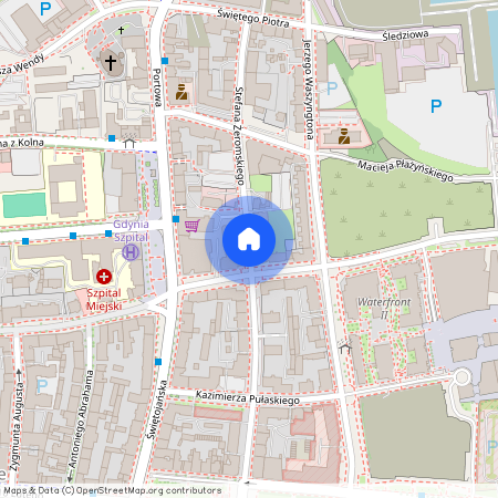 ul. Stefana Żeromskiego, Śródmieście, Gdynia, pomorskie