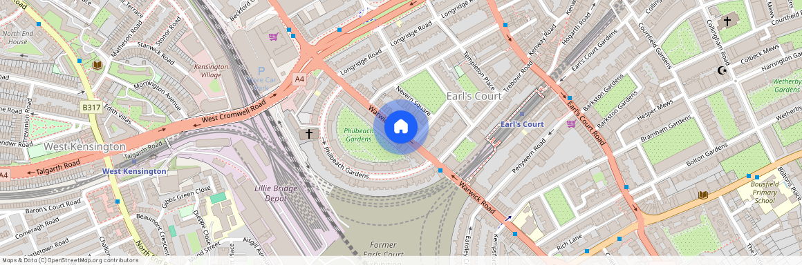 Nevern Mansions, Warwick Road, Kensington, SW5