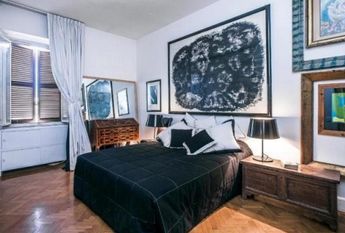 Prati: Spacious, tastefully furnished 1 bedroom, living, study, kitchen and bath. Located in beautiful building on high floor. Bright, silent, near services, metro and center. #1709