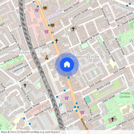 Qube Apartments, 227a Walworth Road, SE17 1RL, London