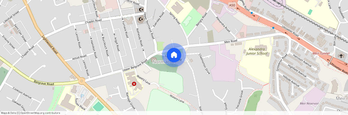 Ludwall Road, Stoke-on-Trent, Staffordshire, ST3