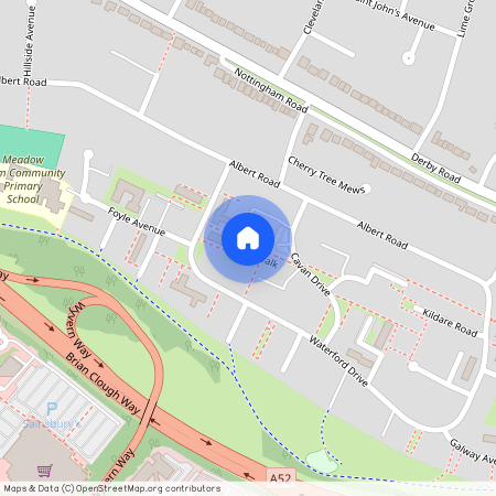 Belfast Walk, Chaddesden, Derby, DE21