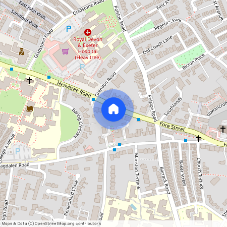 Heavitree Road, Exeter, Devon, EX1