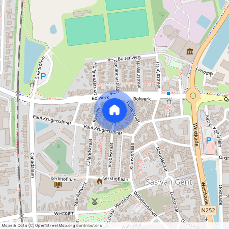 Dijkstraat, Sas Van Gent