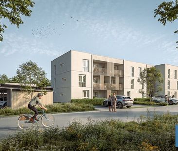 NEUBAU Erstbezug Mietkauf - 2-Zimmer mit Carport, Top 10 im 1. OG - Photo 3