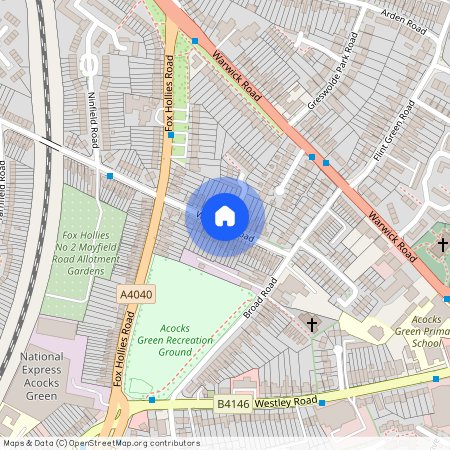 Westfield Road, Acocks Green, Birmingham, B27