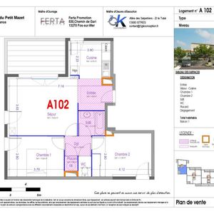 SANS FRAIS D'AGENCE - Logement T3- Neuf - Les Jardins du Petit Mazet- Istres - Photo 3