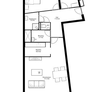 Appartement te huur: Til Brugmanplantsoen 16 2525 ZZ Den Haag - Foto 4