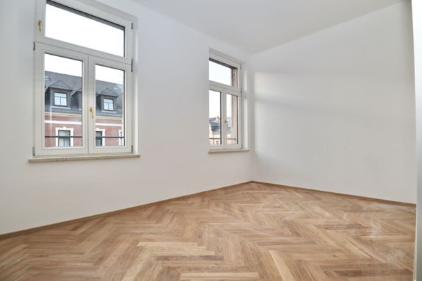 5-Zimmer Wohnung in Chemnitz • Balkon • Tageslichtbad • Fußbodenheizung • jetzt mieten • ERSTBEZUG - Photo 1