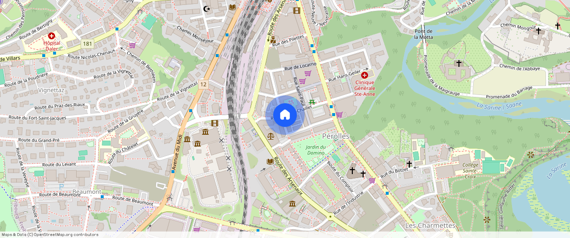 Rue François - Guillimann **, 1700, Fribourg