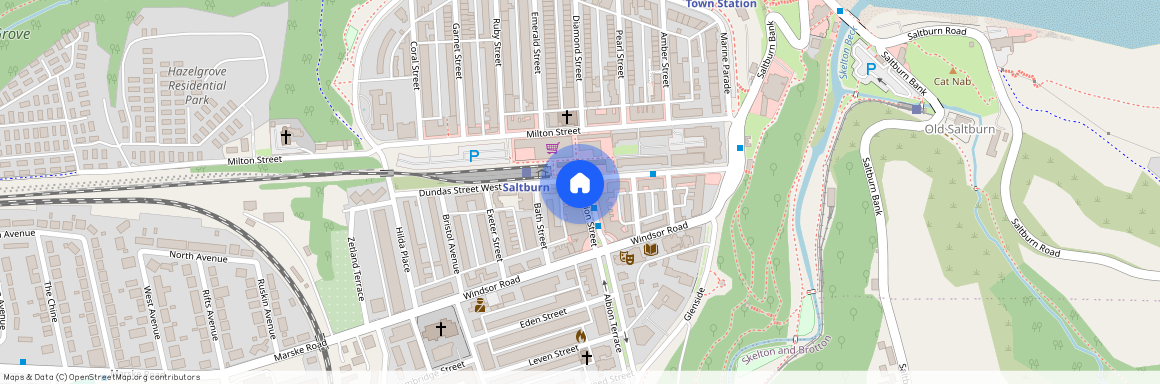 Regency Buildings, Saltburn by the Sea