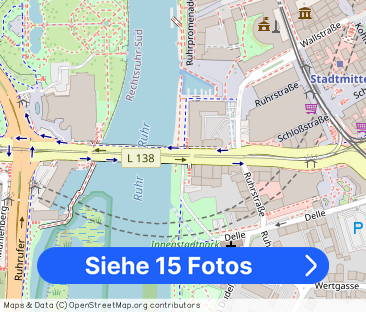 Pendler und Singles aufgepasst: Vollmöblierte Erdgeschosswohnung mi... - Foto 1