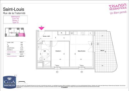 Location Appartement 2 pièces 48m² ST LOUIS 68300 - Photo 5