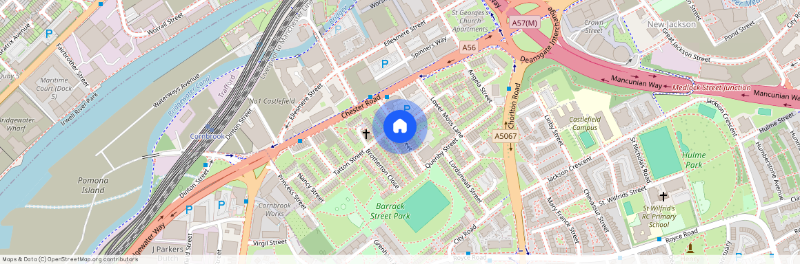 Barrack Street, Hulme, Manchester, M15