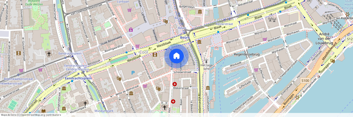 Schiedamse Vest 38A 2, Stadsdriehoek, Rotterdam