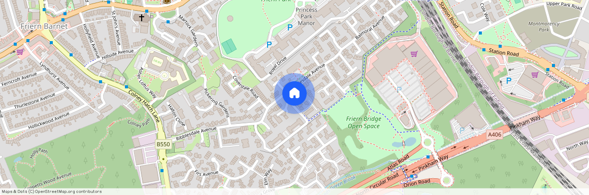 Princess Park Manor, Royal Drive, N11