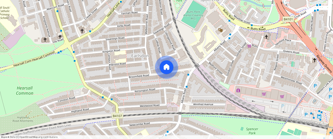 Broomfield Road, Coventry CV5