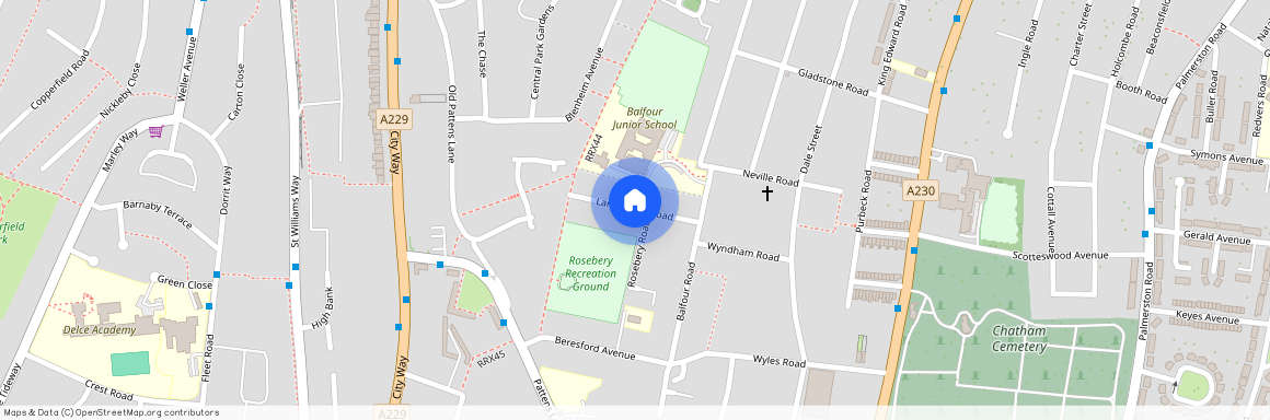 Lansdowne Road, Chatham, Kent, ME4