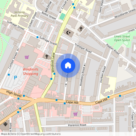 Salisbury Road, Cape Hill, Smethwick