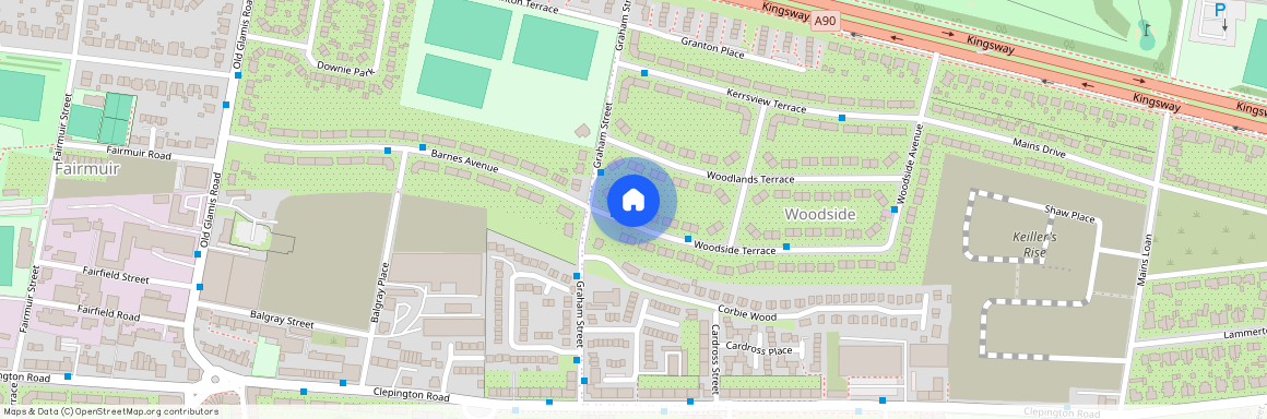 10 Woodside Terrace, Maryfield, Dundee